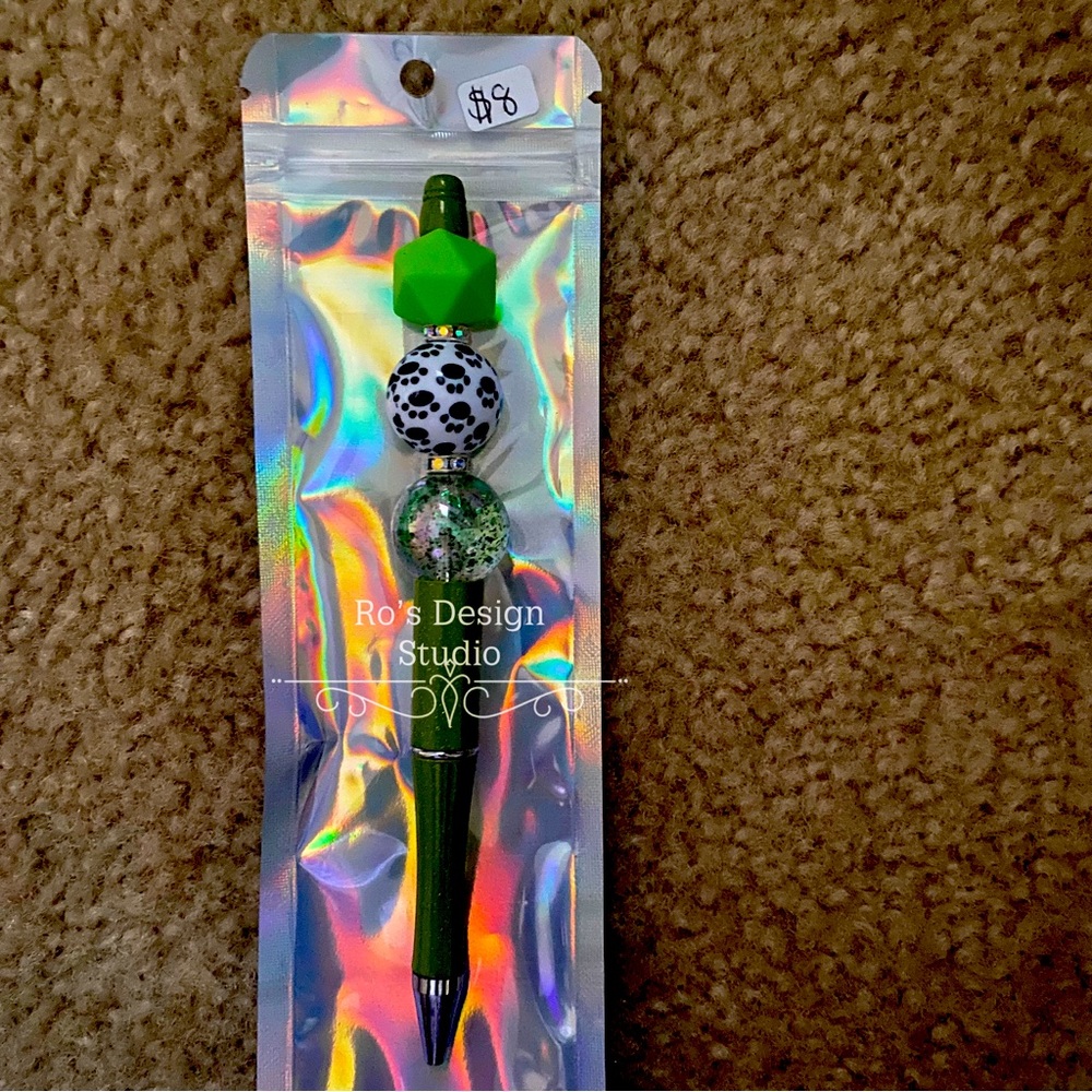 Beautiful beaded pen